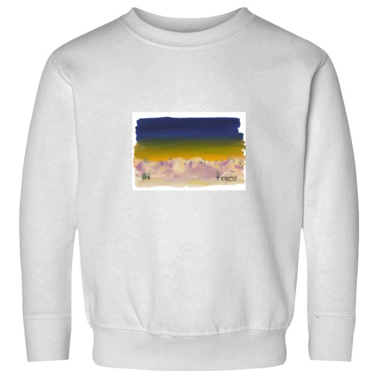 Discover Snowy mountainss at Twilight Sweatshirts