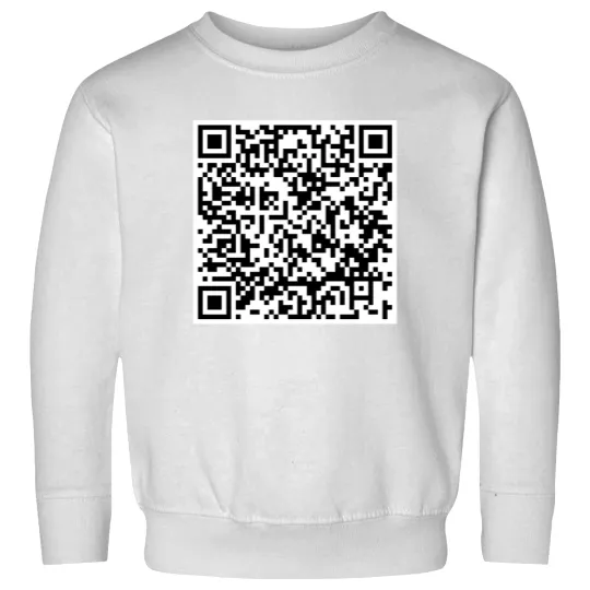 Discover Funny Fuc k You Q R Code Outfit Matching Men Women Sweatshirts