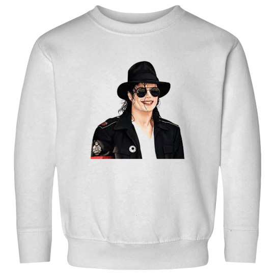 Discover smile michael jackson logo Sweatshirts