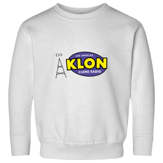 Discover KLON Los Angeles Clone Radio station logo 1 Sweatshirts