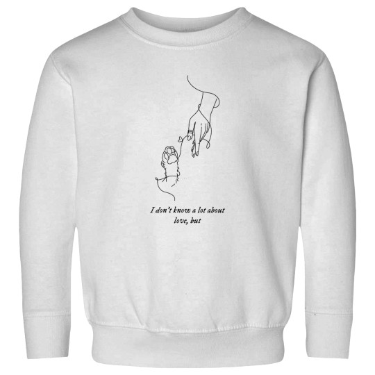 Discover darks line of Puppy loves line art Sweatshirts