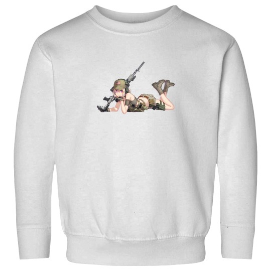 Discover militarys animes girls Sweatshirts