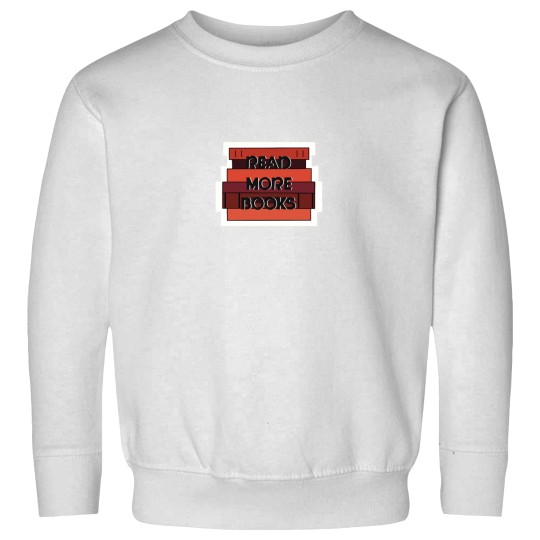 Discover Read More Books red book stack Sweatshirts
