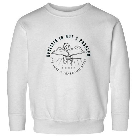 Discover World Dyslexia Aeness Day Clic 3 Sweatshirts