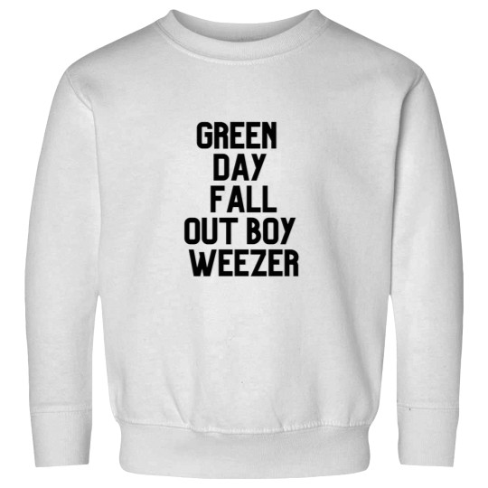 Discover A MEGA TOUR GREEN DAY Falllout BOY Sweatshirts
