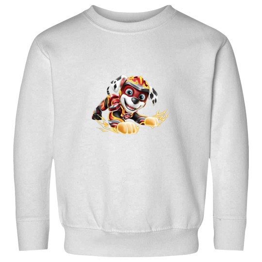Discover Paw Patrol Mighty Marshall Character Fire Sweatshirts