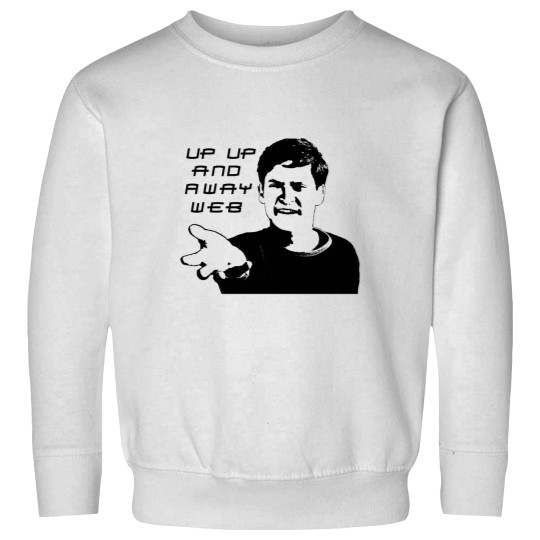 Discover UpUp And Away Web  T Maguire Sweatshirts