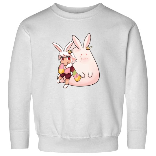 Discover Moon rabbit almond For strawberry cake Kawaii Sweatshirts