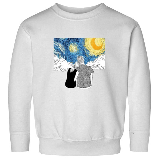 Discover Love-In-A-Starry-Night-Van-GoghFunny-Gift-For-Van-Gogh-Lovers-And-Fine-Art-Lovers Sweatshirts