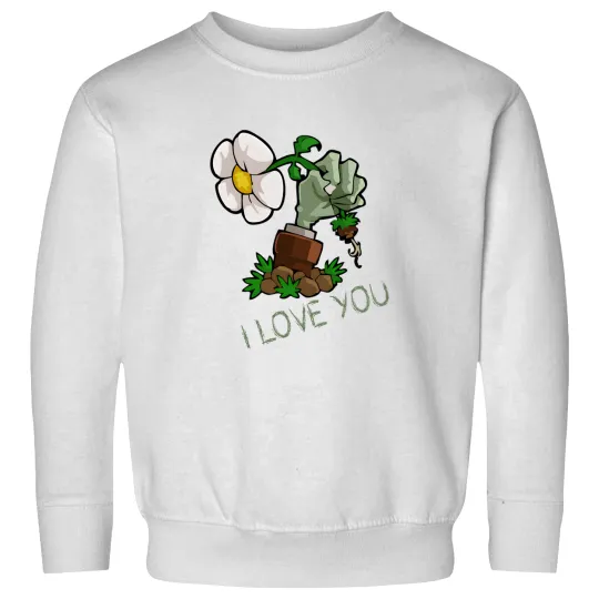 Discover Plants vs Zombies -I Love You t tt Sweatshirts