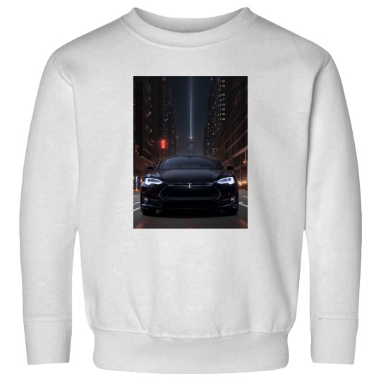 Discover teslas Bumper darks Sweatshirts