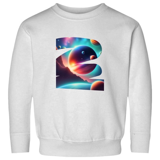Discover Planets color in spaces Art Print - Galactic Dreams Radiant Planets in the Cosmos Sweatshirts