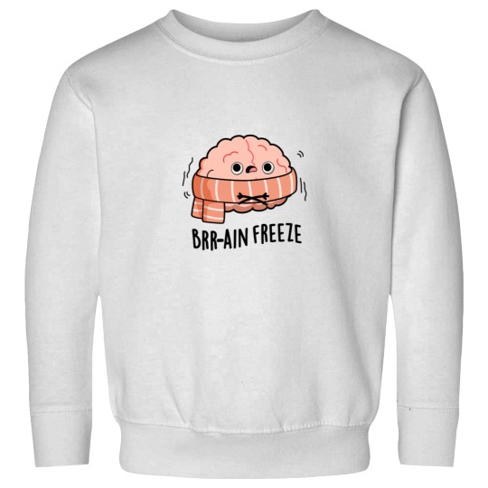 Discover Brain Freeze Cute Biology Anatomy Pun Sweatshirts