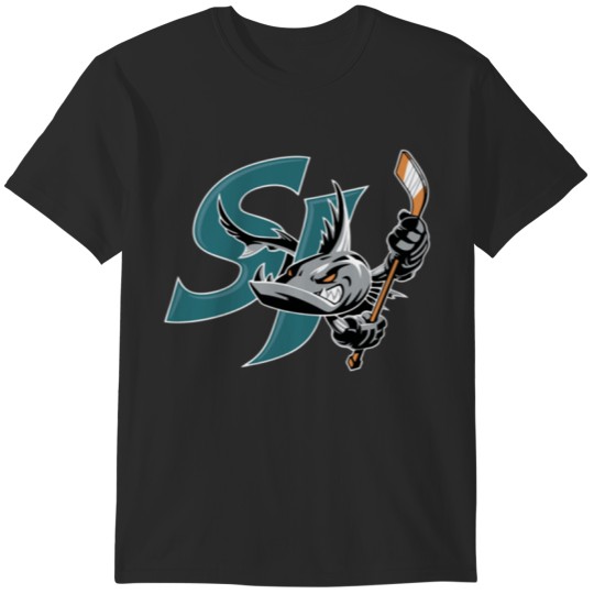 Discover Fabulous San Jose Barracuda American Hockey Design T-Shirts