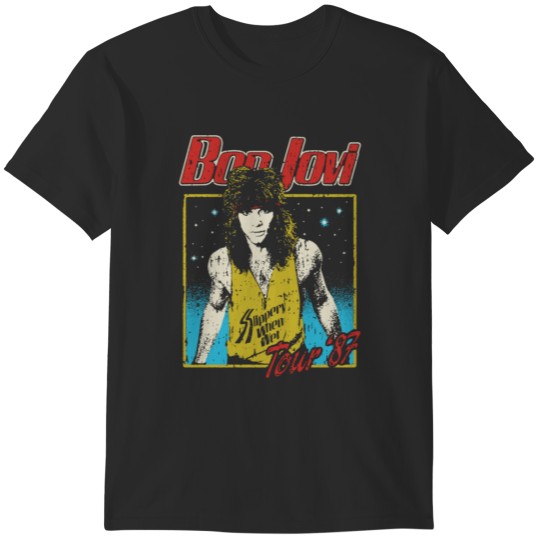 Discover Vintage Jovi Tour 1987 T-Shirts