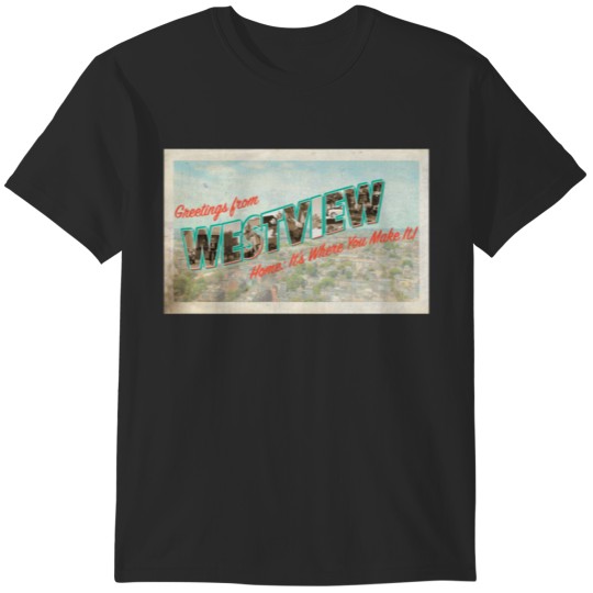 Discover Welcome to Westview Postcard T-Shirts