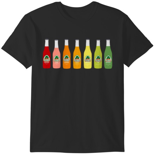Discover Jarritos Bottles Digital Art T-Shirts