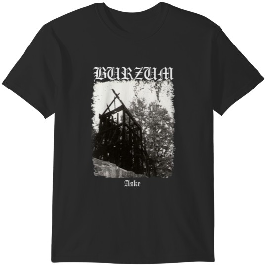 Discover Burzum - Aske (church) Album cover T-Shirts