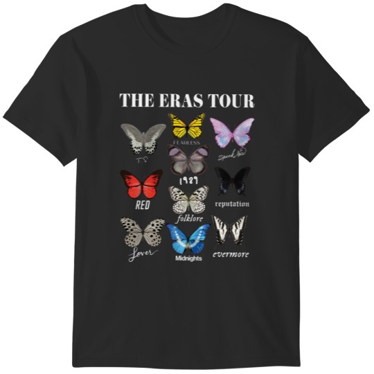 Discover Butterfly Albums T-Shirts