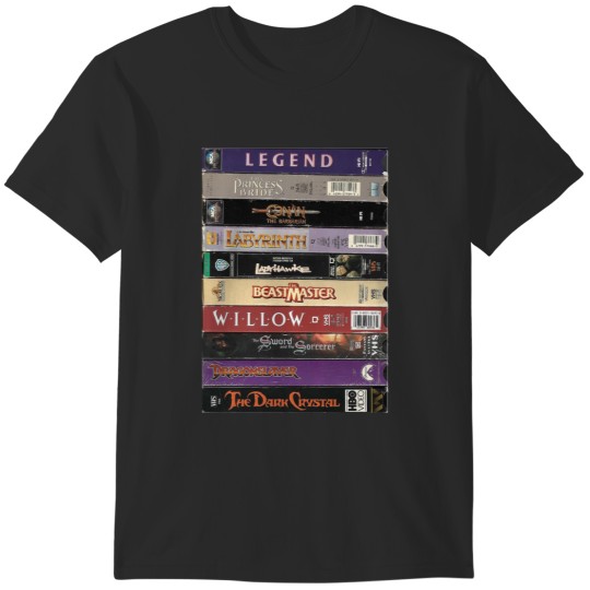 Discover 80s Fantasy VHS T-Shirts