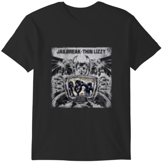 Discover Thin Lizzy - Jailbreak (1976 Album Cover) T-Shirts