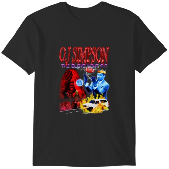 Discover OJ S1mpson - The Glove Dont Fit T-Shirts
