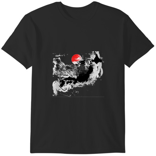 Discover Japan T-shirts - Black - XS - adult - unisex, Gift Japan T-shirts - Black - XS - adult - unisex