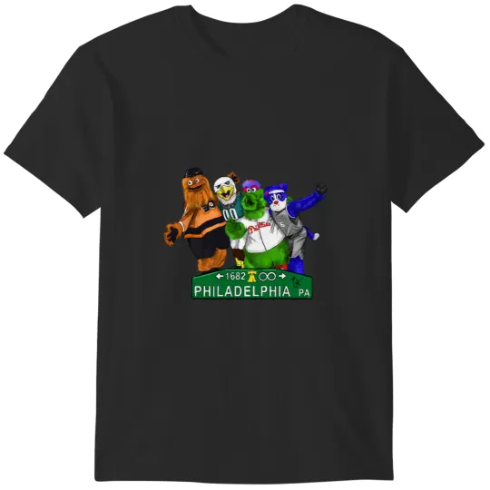 Discover Philly Mascots T-Shirts