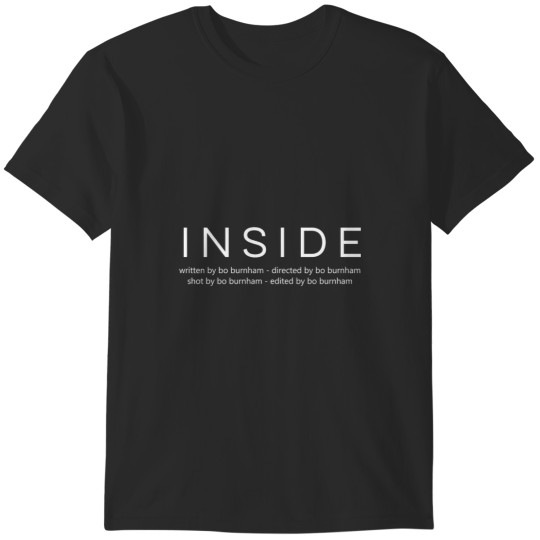 Discover Bo Burnham inside black T-Shirts