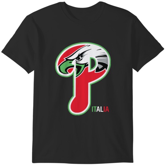 Discover Philadelphias Eaglesss Italia T-Shirts