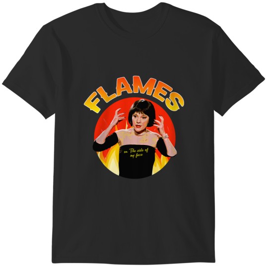 Discover Flames On The Side Of My Face T-Shirts