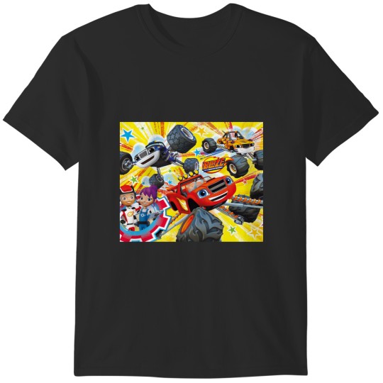 Discover Blaze and the Monster Machines Yellow T-Shirts