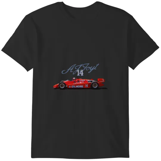 Discover AJ Foyt 14 Race Car Premium T-Shirts