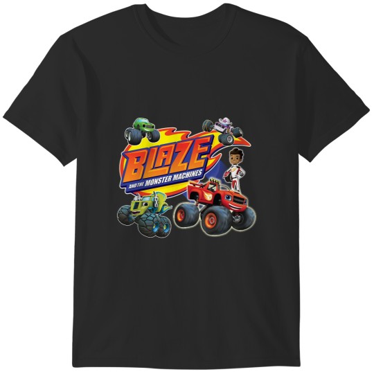 Discover Blaze and the Monster Machines Crew T-Shirts