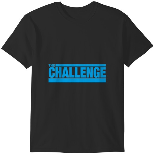 Discover the Challenge Logo Blue   Style T-Shirts