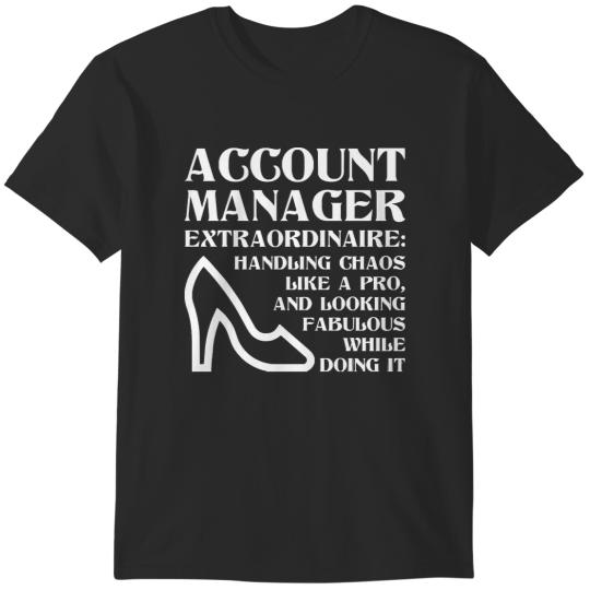 Discover Account Manager Account Manager Woman T-Shirts