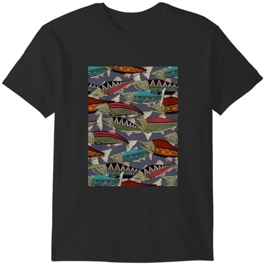Discover Salmon whitewater rafting T-Shirts