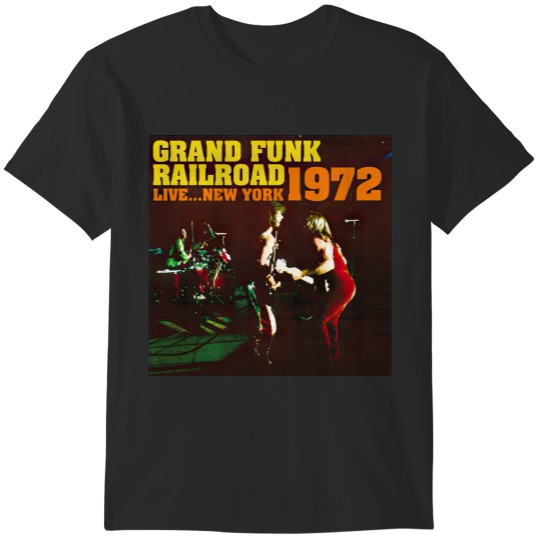 Discover Grand Funk Railroad Vintage Rock Band T-Shirts