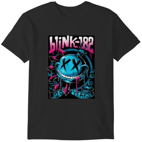 Discover Blink Smiley Face 182 T-Shirts