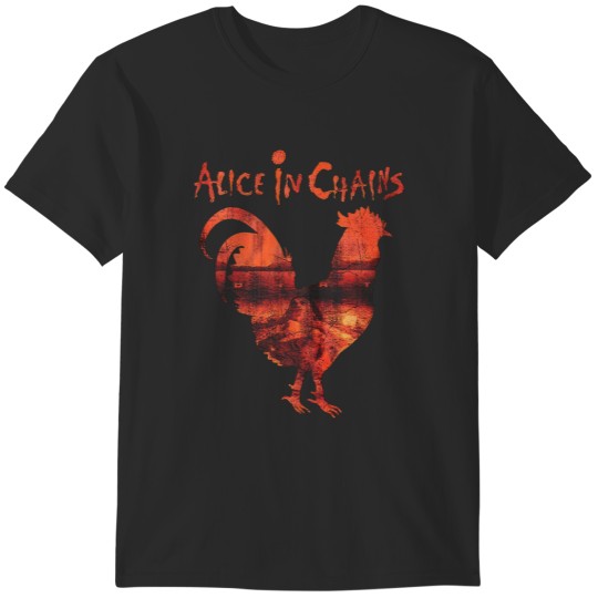 Discover Alice inChains Rooster Dirt Layne Staley Rock T-Shirts