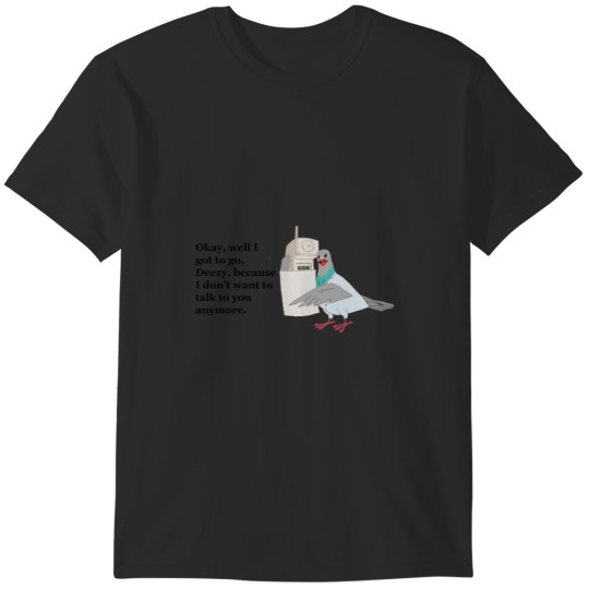 Discover Mike Tyson Mysteries Pigeon Phone T-Shirts
