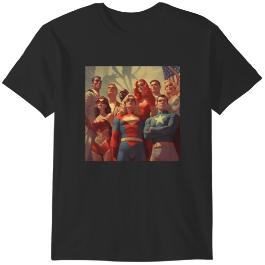 Discover justice society of America T-Shirts