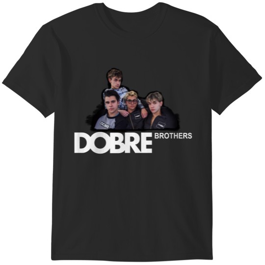 Discover Lucas and Marcus Dobre YouTube Ladies V Neck Generic T Shirt Dye Dobre Brothers Shirts for Women Girls Clothes T-Shirts
