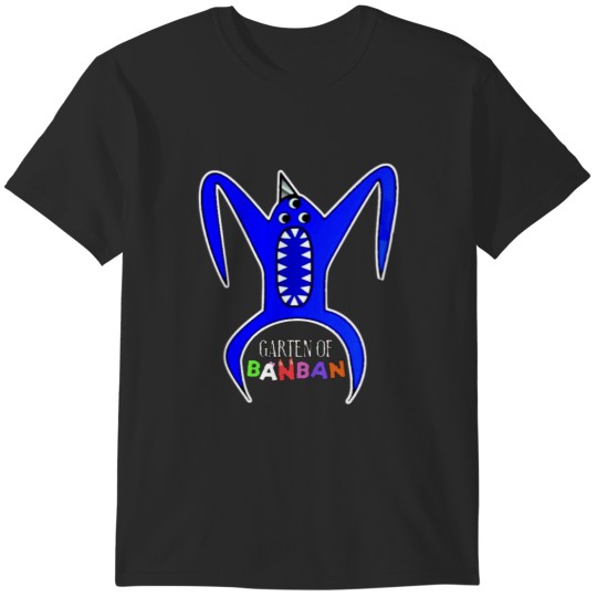Discover Nab Nab. Garten of Ban Logo and Characters. Horror games 2023. T-Shirts