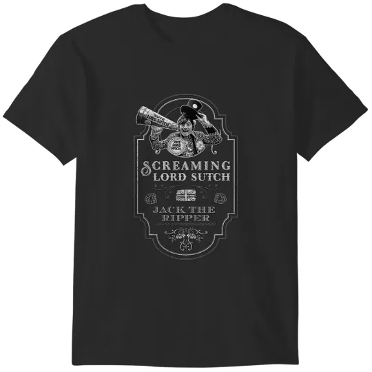 Discover Screaming Lord Sutch Jack The Ripper Tribute T-Shirts