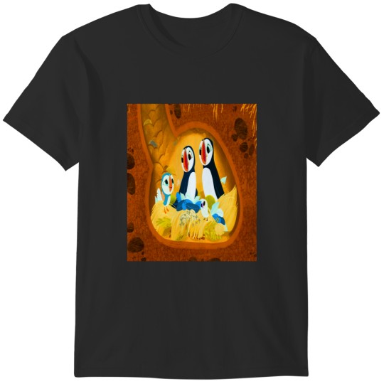 Discover puffin rock family puffin rock gift for fans T-Shirts
