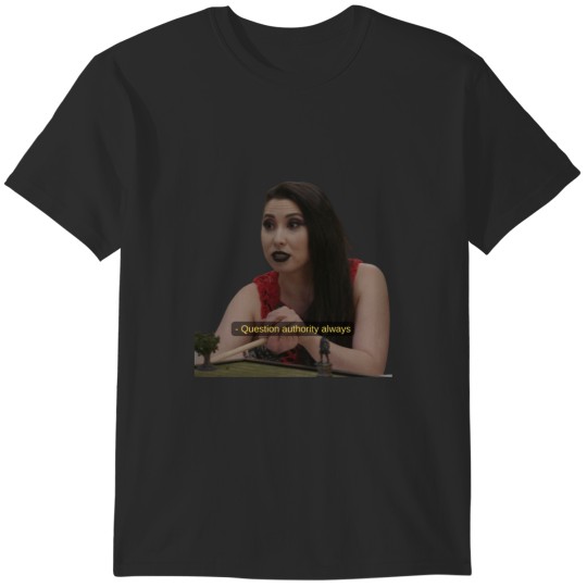Discover Question Authority AlwaysMisfits and Magic T-Shirts