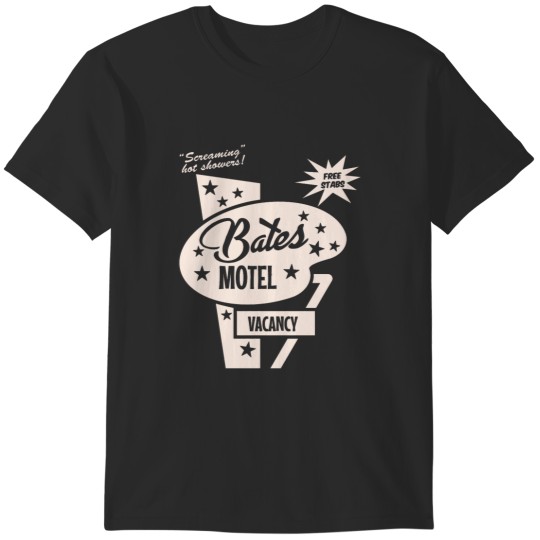Discover Screaming Hot Showers at the Bates Motel T-Shirts