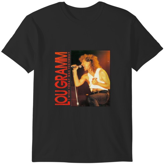 Discover Lou Gramm Louis Andrew Grammatico T-Shirts