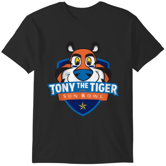 Discover Playing with Tony The Tiger Sun Bowl Design T-Shirts